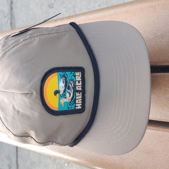 Brist Blanks Cascade Nylon 5 Panel Stitched Patch Snapback Hat Cap New - Picture 3 of 11